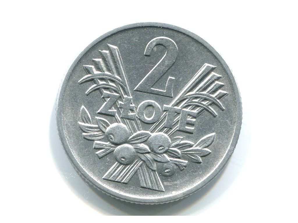 POLSKA. 2 złote 1958.