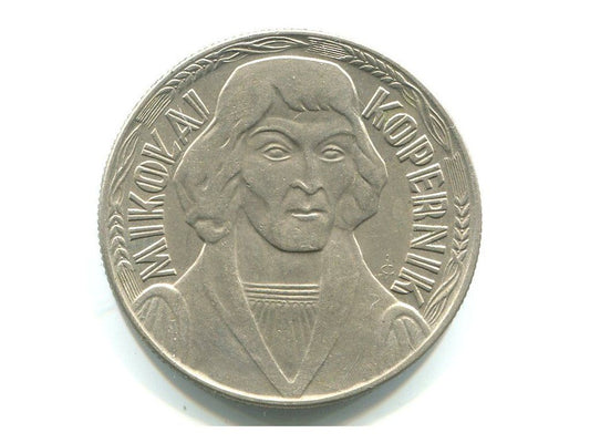 POLSKA. 10 złotych 1968. Kopernik.