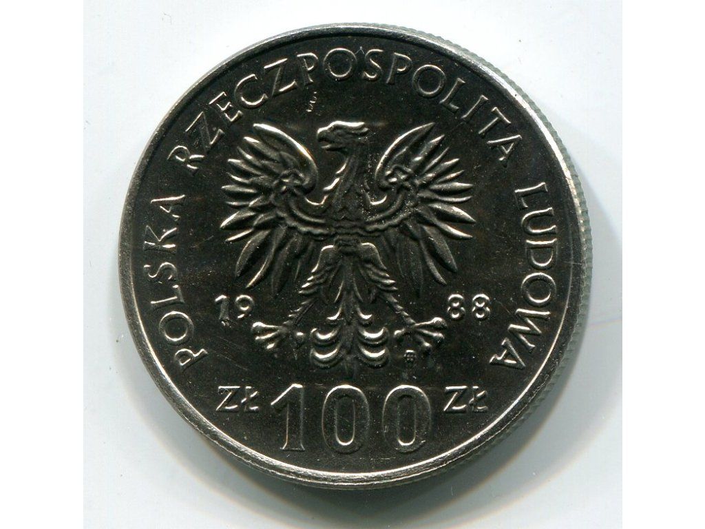 POLSKA. 100 zł 1988. Powstanie Wielkopolskie.