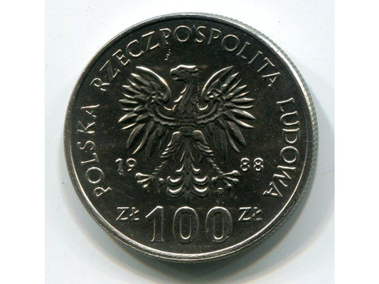 POLSKA. 100 zł 1988. Powstanie Wielkopolskie.