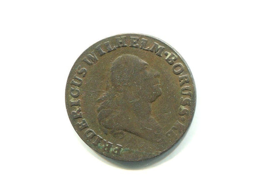POLSKA. Fryderyk Wilhelm II 1 Grosz 1797/B.