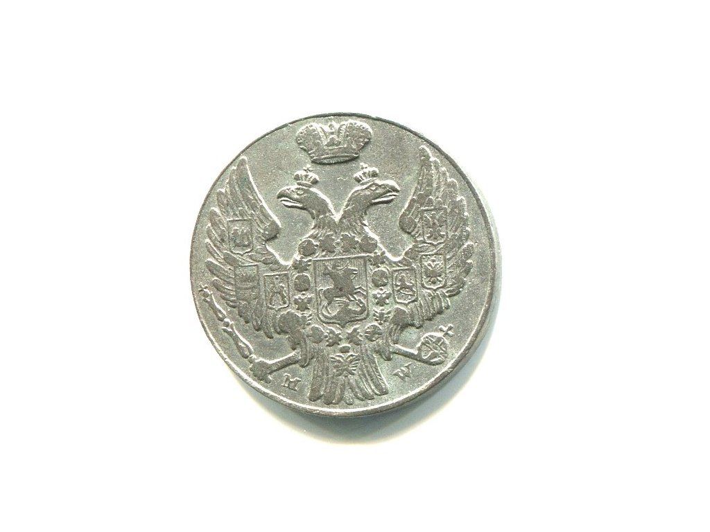 POLSKA. 10 groszy 1840/MW. Ag.