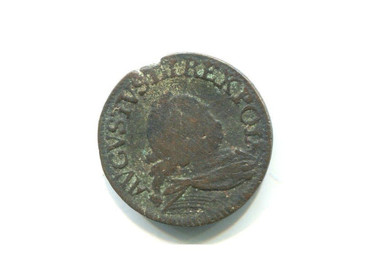 POLSKA. August III 1 grosz 1755.