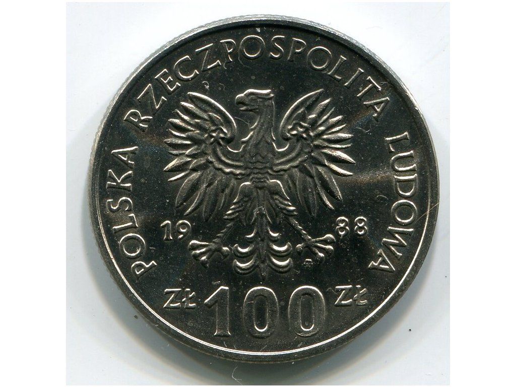 Polska. 100 złotych 1988. Jadwiga.