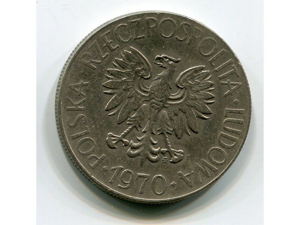 POLSKA. 10 złotych 1970. Kościuszko.
