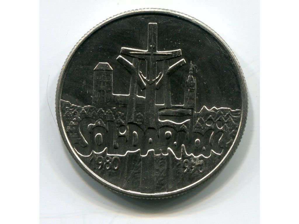 POLSKA. 10 000 zł 1990. Solidarność.