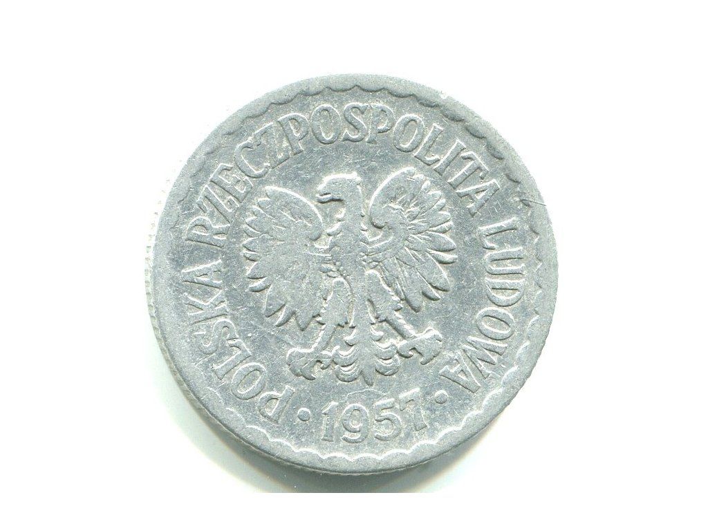 POLSKA. 1 złoty 1957.