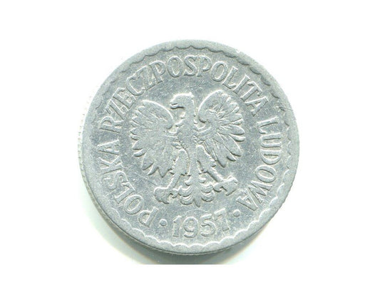 POLSKA. 1 złoty 1957.