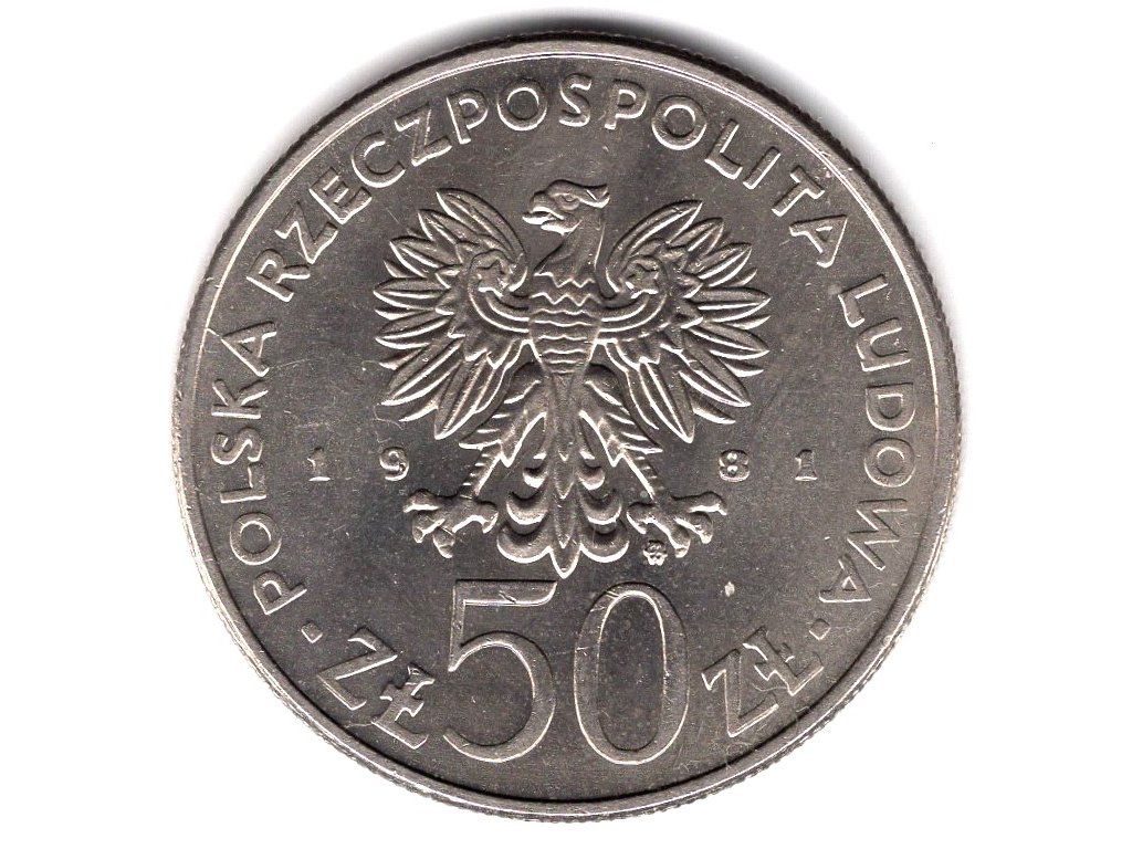 POLSKA. 50 zł 1981. Gen. Władysław Sikorski.