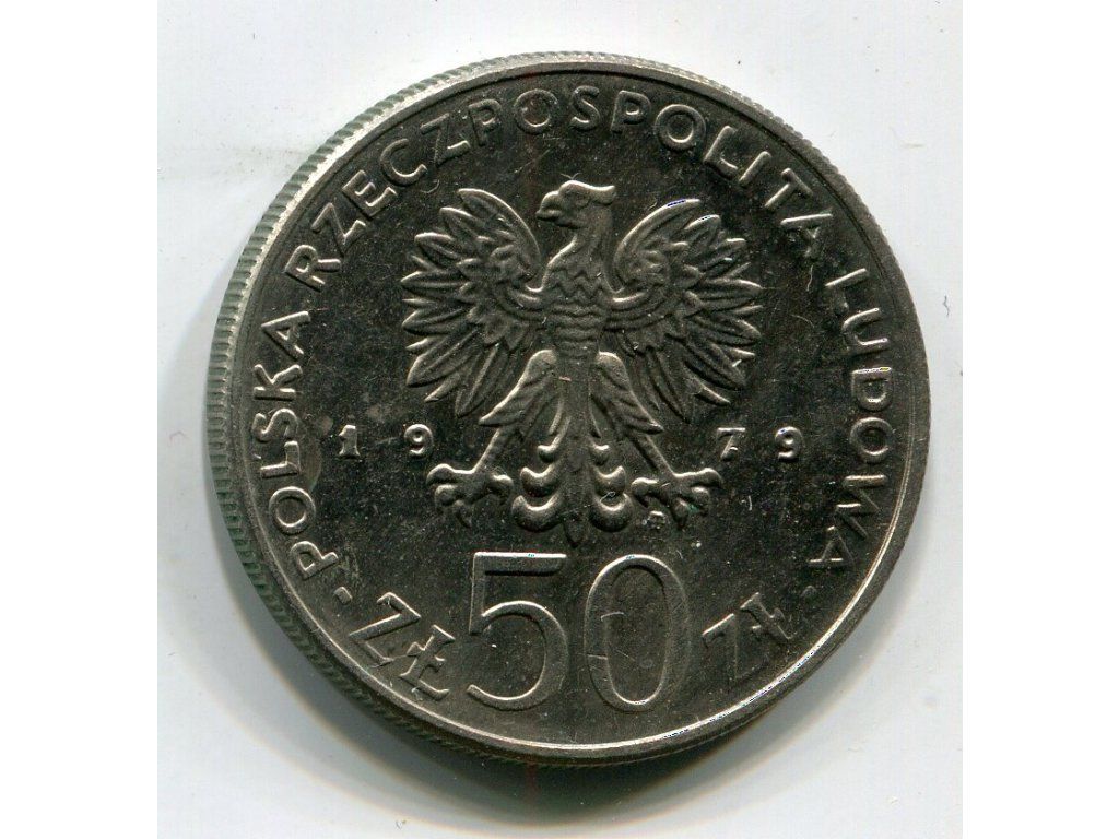 POLSKA. 50 złotych 1979. Król Mieszko I.