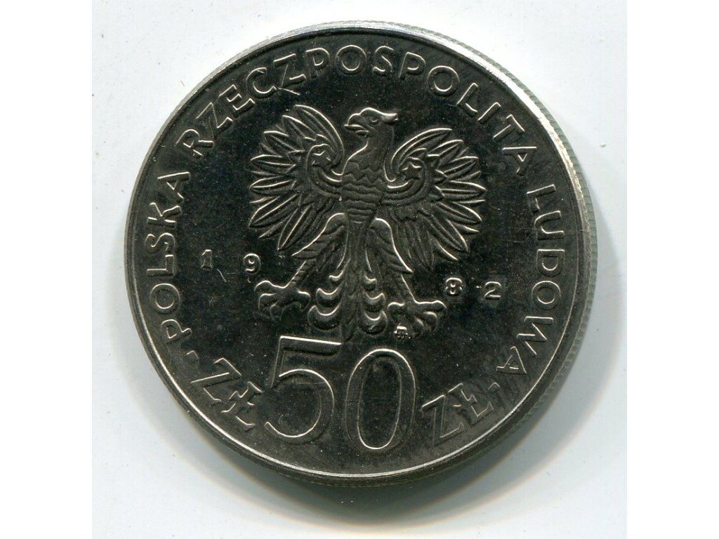 POLSKA. 50 złotych 1982. Król Bolesław III Krzywousty.