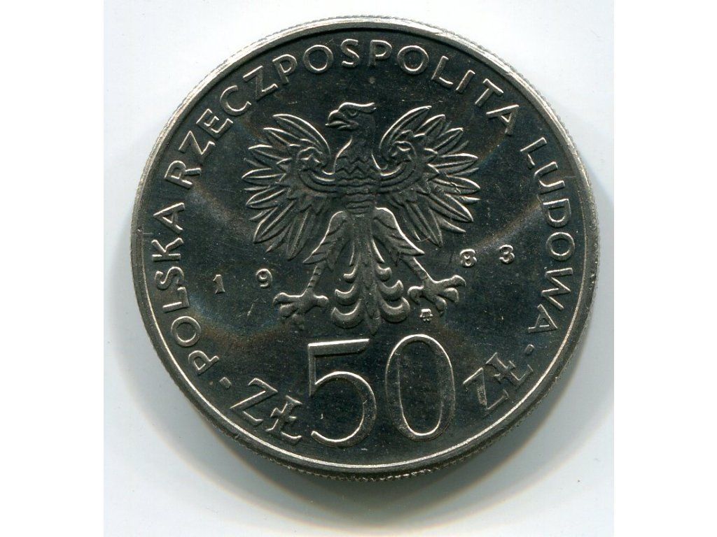 POLSKA. 50 złotych 1983. 150 lat Teatru Wielkiego.