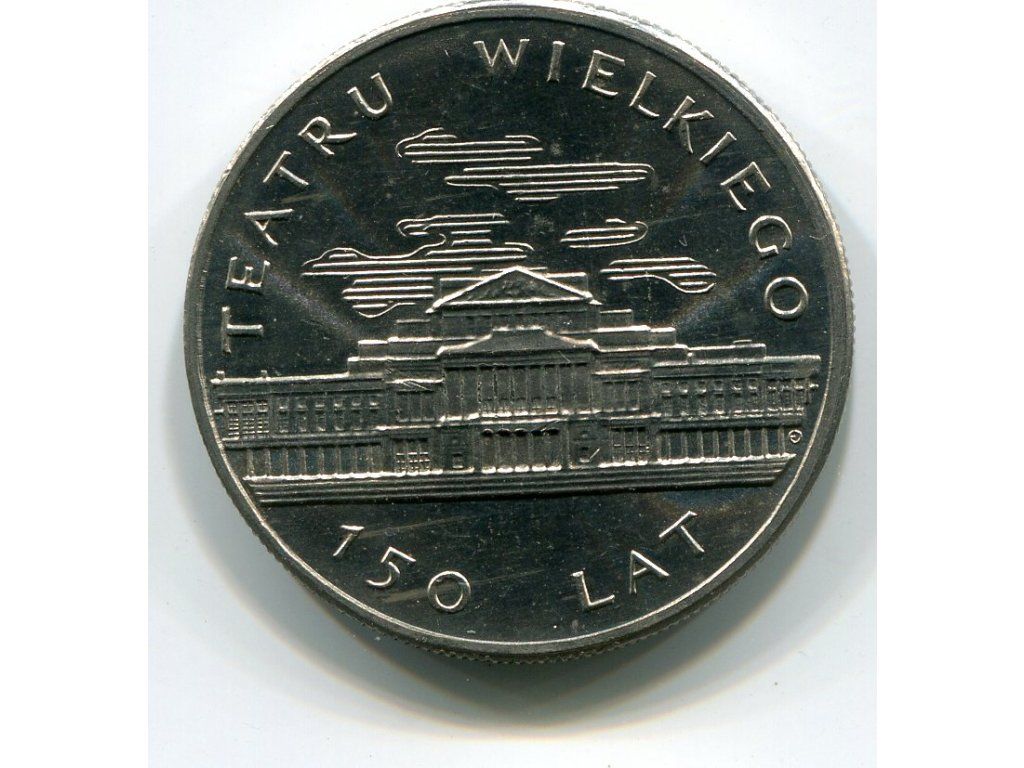 POLSKA. 50 złotych 1983. 150 lat Teatru Wielkiego.