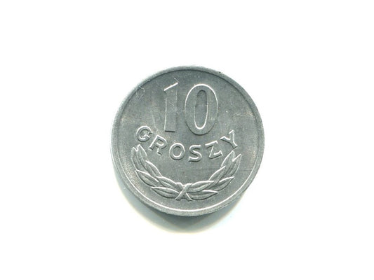 POLSKA. 10 groszy 1966.