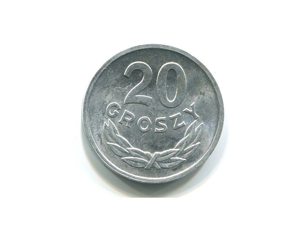 POLSKA. 20 groszy 1973, b.zn.
