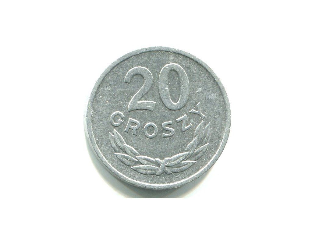 POLSKA. 20 groszy 1962.