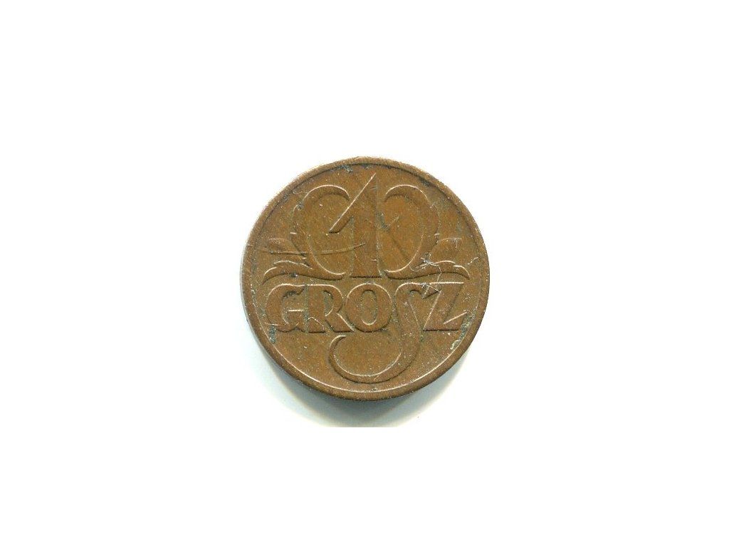 POLSKA. 1 grosz 1938.