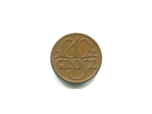 POLSKA. 1 grosz 1938.