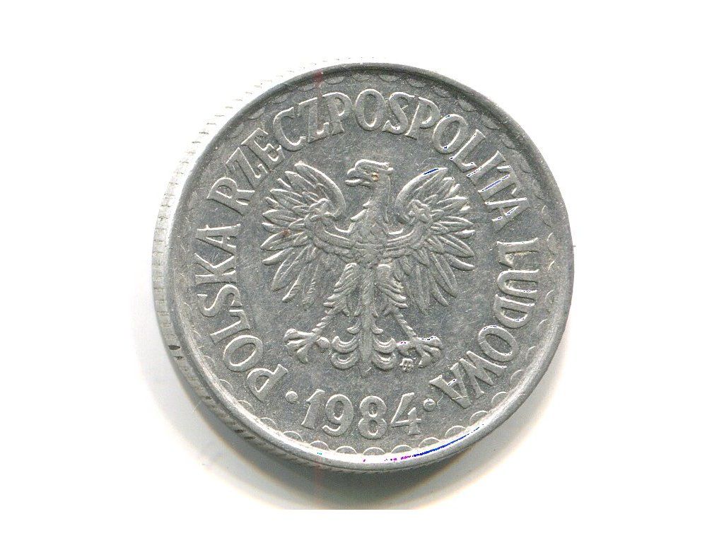 POLSKA. 1 złoty 1985.