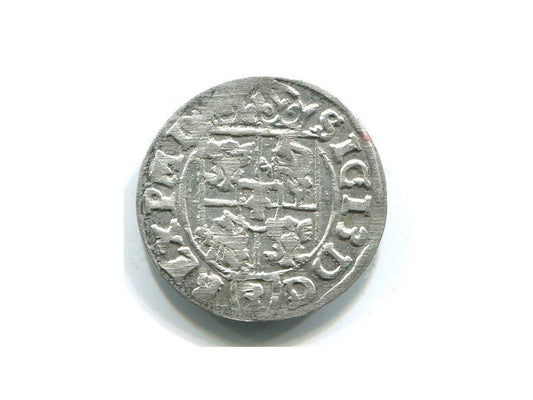 POLSKA. Zygmunt III Wasa. Póltorak 1627. Bydgoszcz.