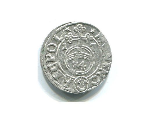 POLSKA. Zygmunt III Wasa. Póltorak 1627. Bydgoszcz.