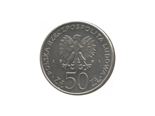 POLSKA. 50 złotych 1981. FAO