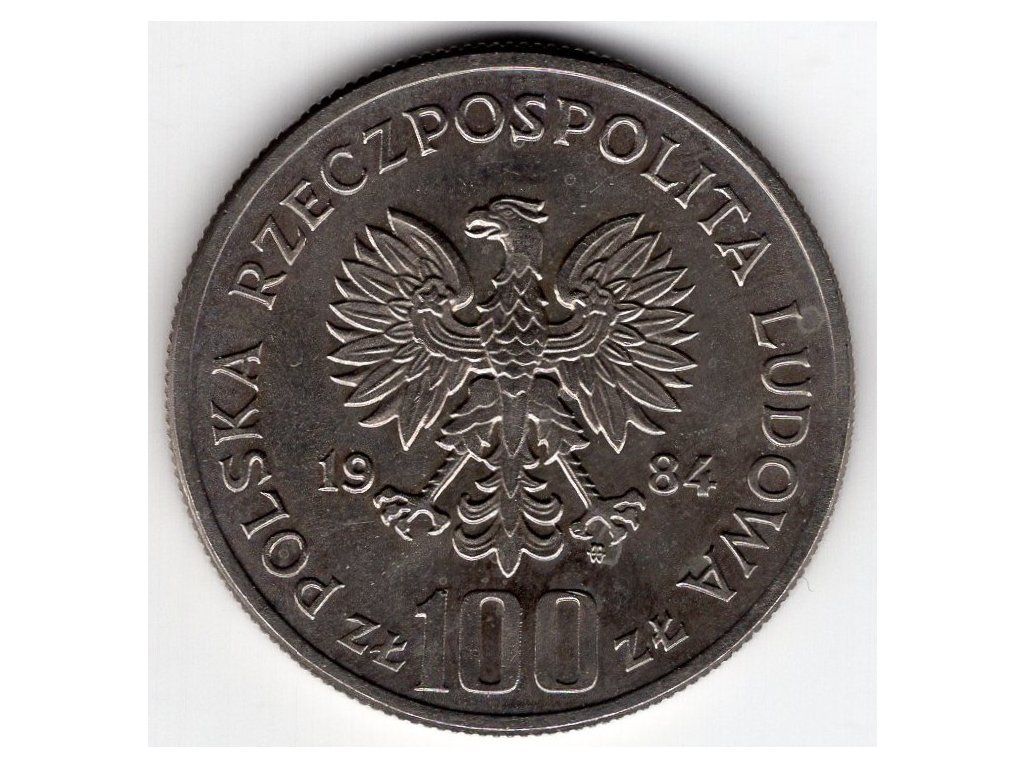 POLSKA. 100 złotych 1984. 40 lat PRL-u.