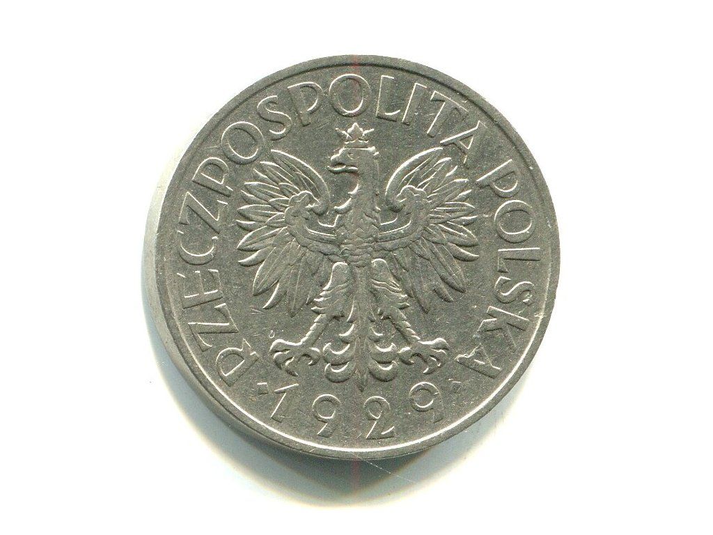 POLSKA. 1 złoty 1929.
