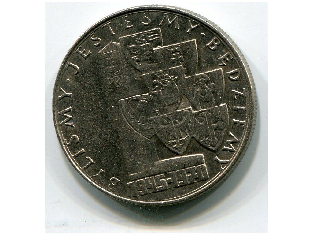 POLSKA. 10 złotych 1970. Byliśmy, jesteśmy i będziemy.