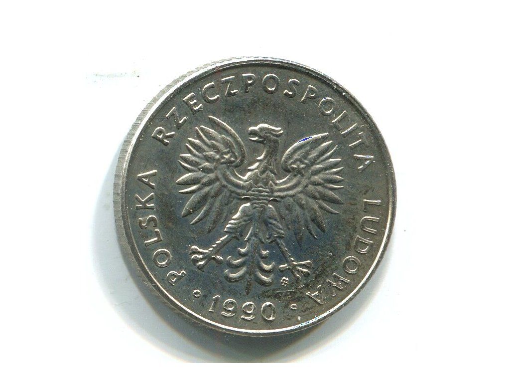POLSKA. 20 złotych 1990.