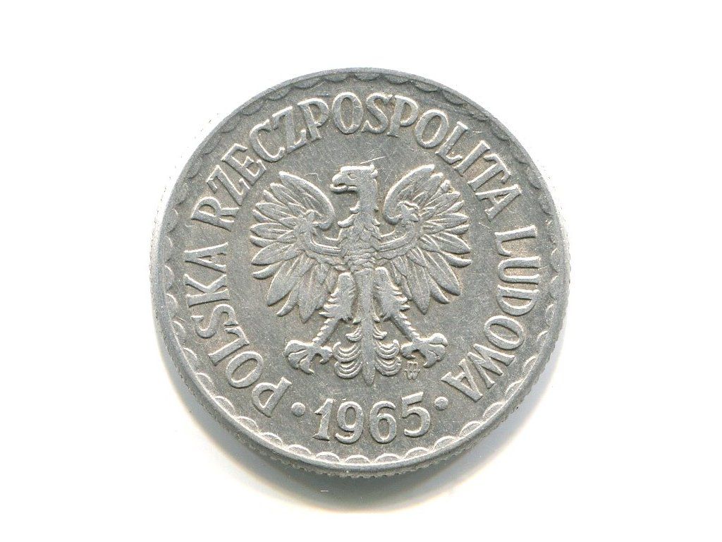 POLSKA. 1 złoty 1965.