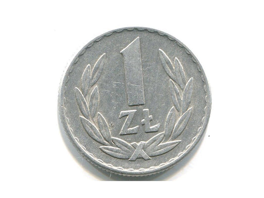 POLSKA. 1 złoty 1965.