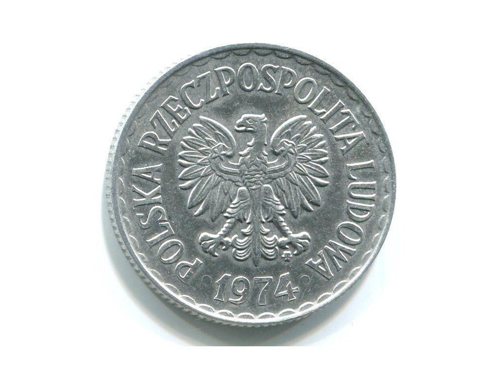 POLSKA. 1 złoty 1974.