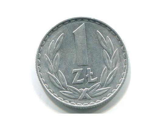 POLSKA. 1 złoty 1975.