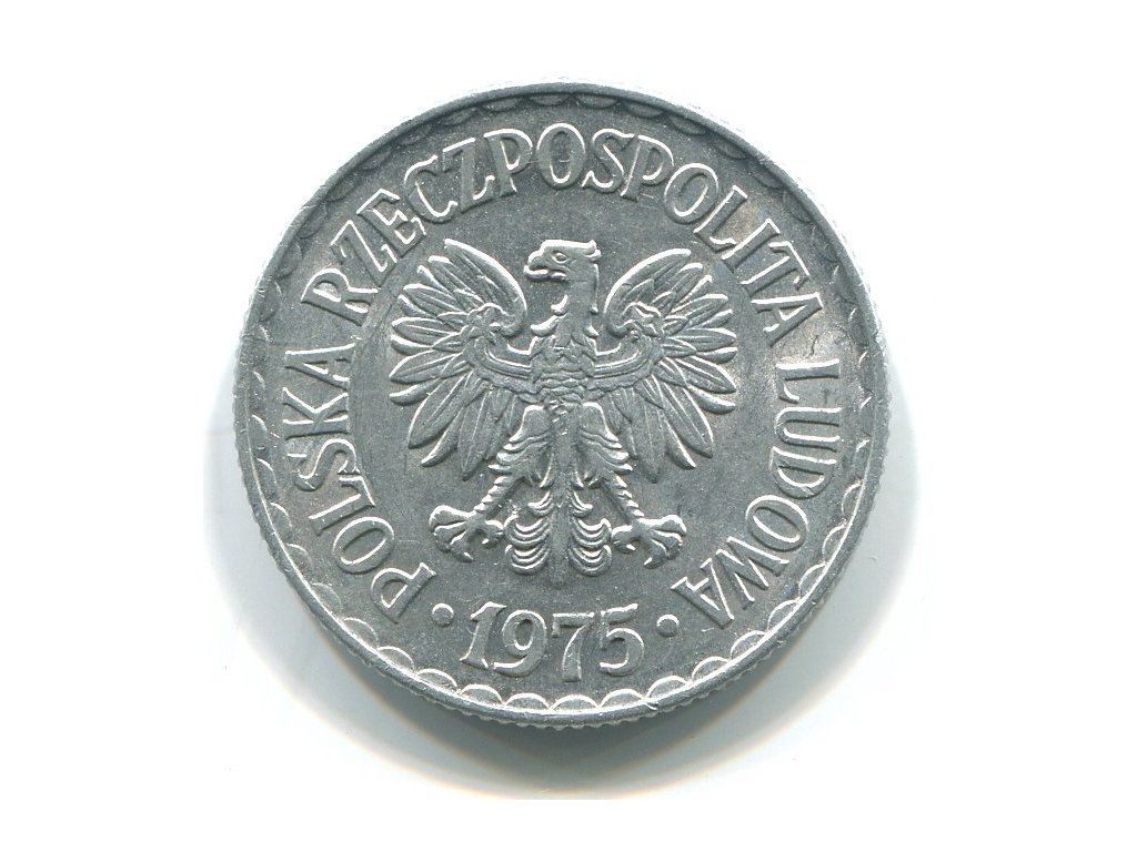 POLSKA. 1 złoty 1975.