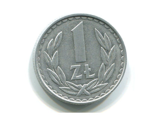 POLSKA. 1 złoty 1982.