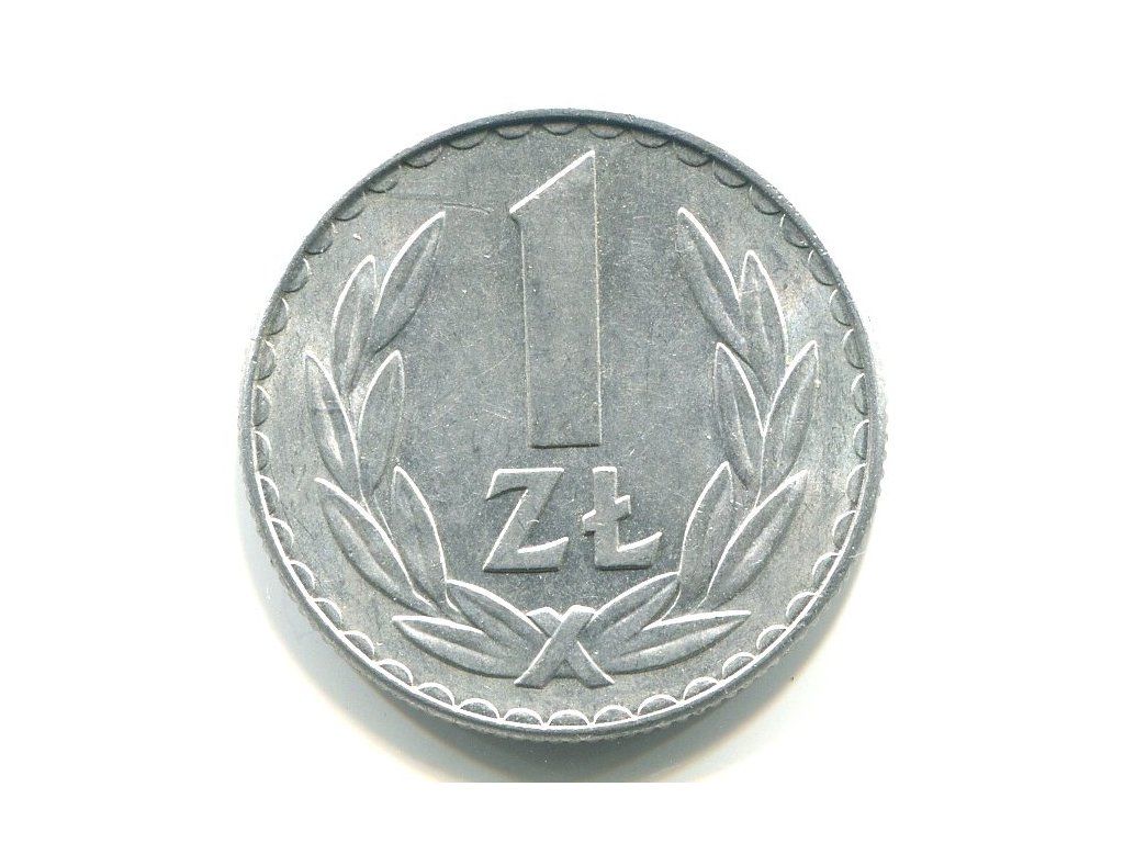 POLSKA. 1 złoty 1978. znak mennicy.
