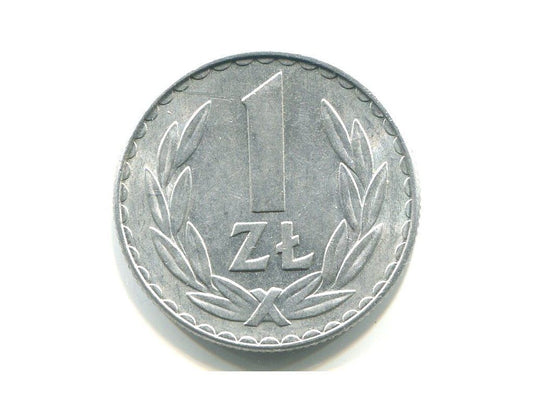 POLSKA. 1 złoty 1978. znak mennicy.