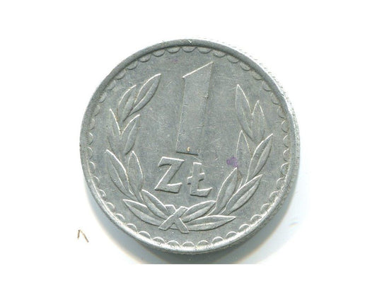 POLSKA. 1 złoty 1986.