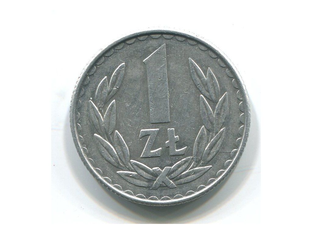 POLSKA. 1 złoty 1987.