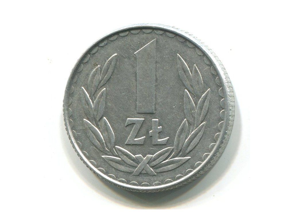POLSKA. 1 złoty 1988.