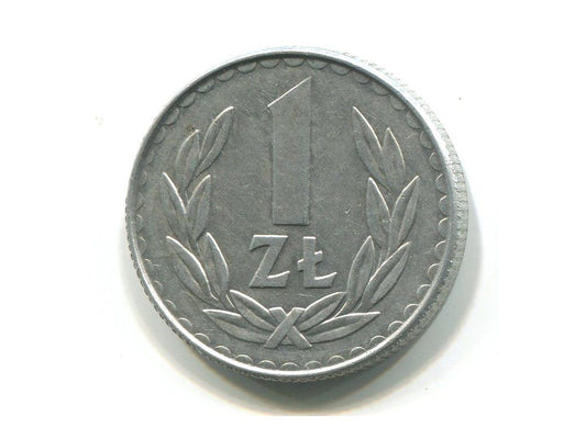 POLSKA. 1 złoty 1988.
