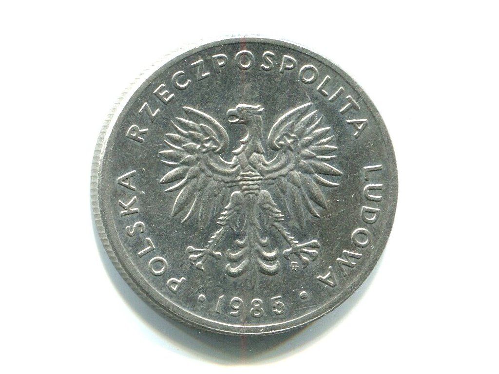 POLSKA. 20 złotych 1985.