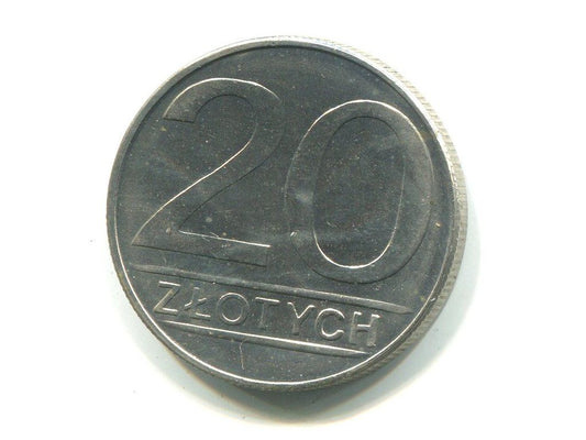 POLSKA. 20 złotych 1988.