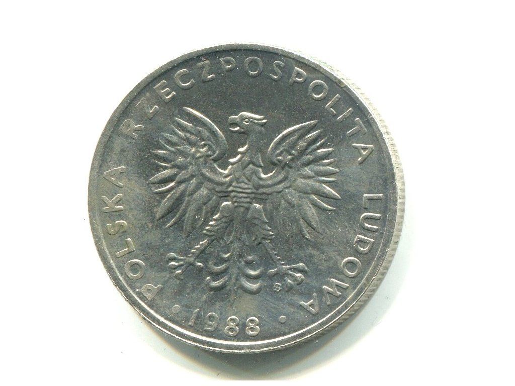 POLSKA. 20 złotych 1988.