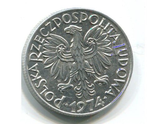 POLSKA. 5 złotych 1974.