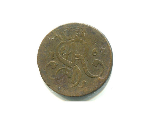 POLSKA. Stanisław Poniatowski. 1 grosz 1767/G.