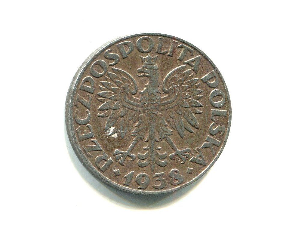 POLSKA. 50 groszy 1938. Fe, bez znaku mennicy.