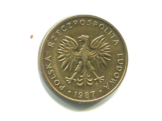 POLSKA. 5 złotych 1987.