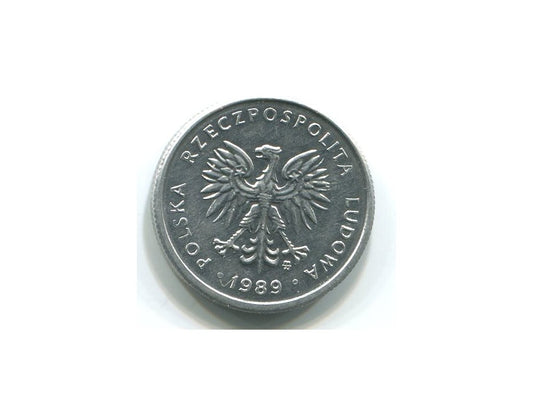 POLSKA. 2 złote 1989.